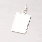 Strieborná doštička M5477