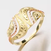 Zlatý dámsky prsteň 51P-462