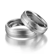 Titánové snubné prstene SP-TI-002
