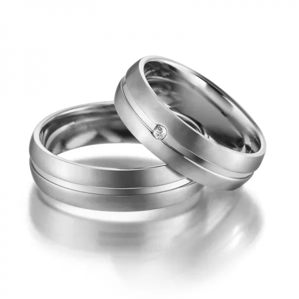 Titánové snubné prstene SP-TI-002
