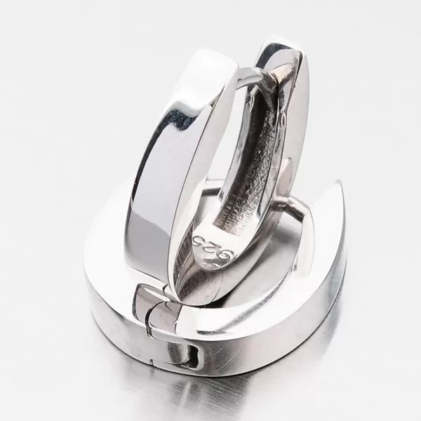 Masívne kruhy zo striebra OKP-065P-OKS