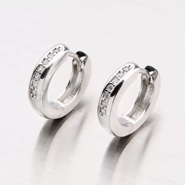 Strieborné krúžky so zirkónmi OKP-435-OKS