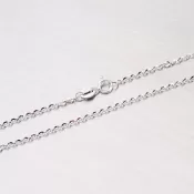 Retiazka z bieleho zlata 45-1103