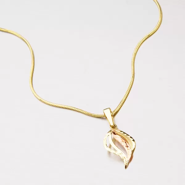 Zlatý prívesok s ručným rytím 53P-006