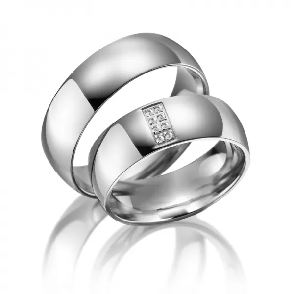 Titánové snubné prstene SP-TI-006