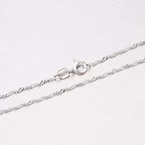 Náramok z bieleho zlata Lambáda 44-1479