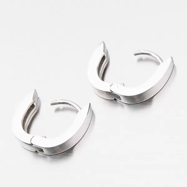 Masívne kruhy zo striebra OKP-065P-OKS