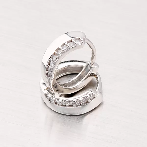 Kruhy so zirkónmi OKP-471P-OKS