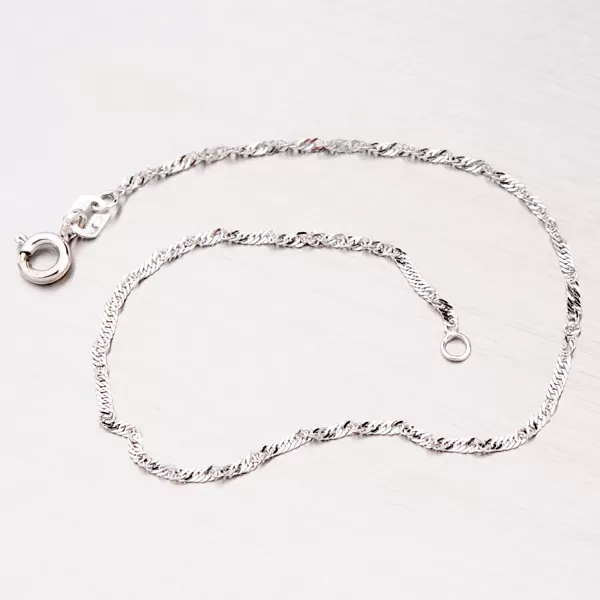 Náramok z bieleho zlata Lambáda 44-1479