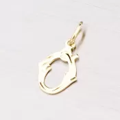 Zlatý prívesok - písmenko O 2-4002-O