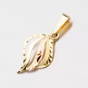 Zlatý prívesok s ručným rytím 53P-006