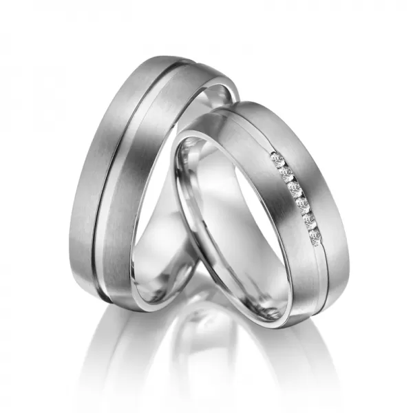 Titánové snubné prstene SP-TI-008