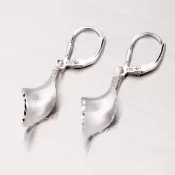 Strieborné visiace náušnice EK-002-OKS