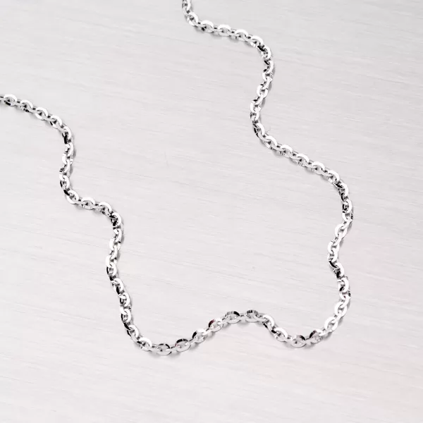 Retiazka z bieleho zlata 45-1103