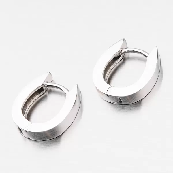 Masívne kruhy zo striebra OKP-065P-OKS