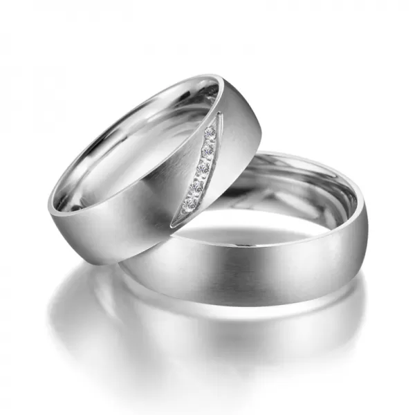 Oceľové snubné prstene SP-ES-004