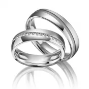 Oceľové snubné prstene SP-ES-012