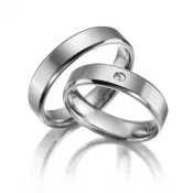 Titánové snubné prstene SP-TI-019