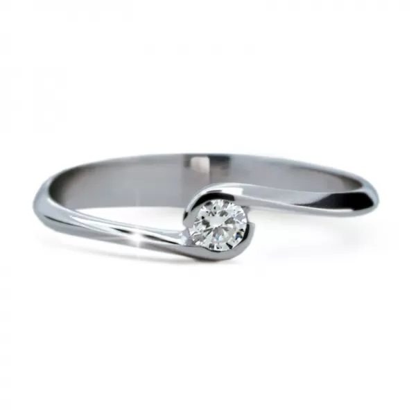 Dámsky prsteň s diamantom DF1914