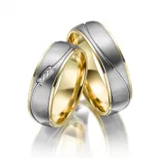 Titánové snubné prstene SP-TI-005