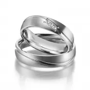 Oceľové snubné prstene SP-ES-001
