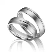 Oceľové snubné prstene SP-ES-007
