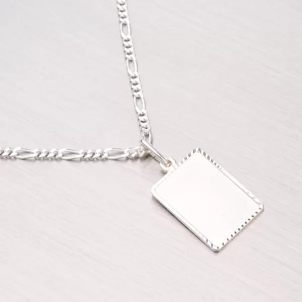 Strieborná doštička M5477