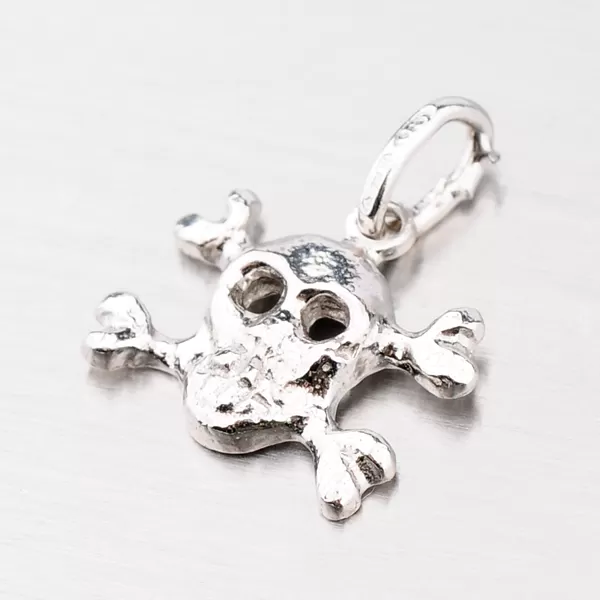 Strieborný prívesok lebka MPN6089T1