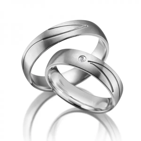 Titánové snubné prstene SP-TI-004
