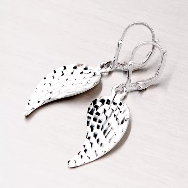 Náušnice - anjelské krídla NZM-324-OKS