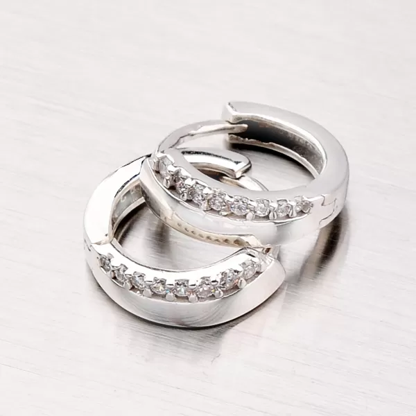 Kruhy so zirkónmi OKP-471P-OKS