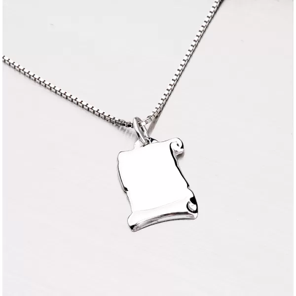 Strieborný prívesok - pergamen DH-006-TPZG