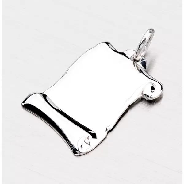 Strieborný prívesok - pergamen DH-006-TPZG