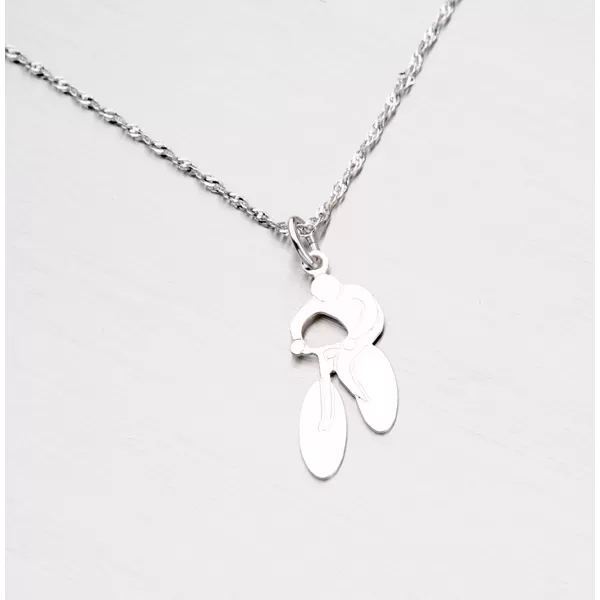 Prívesok zo striebra - cyklista NNA-007-TPZG