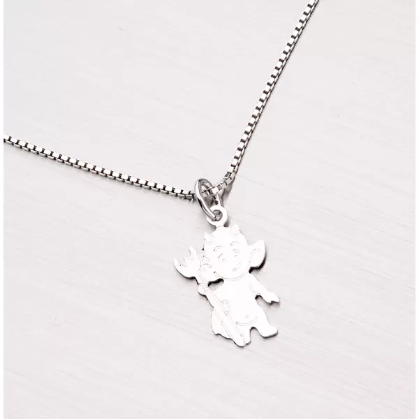 Prívesok zo striebra - čertík NEB-001-TPZG