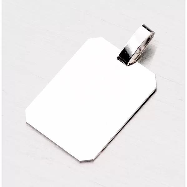 Strieborný prívesok doštička AAA-008-TPZG