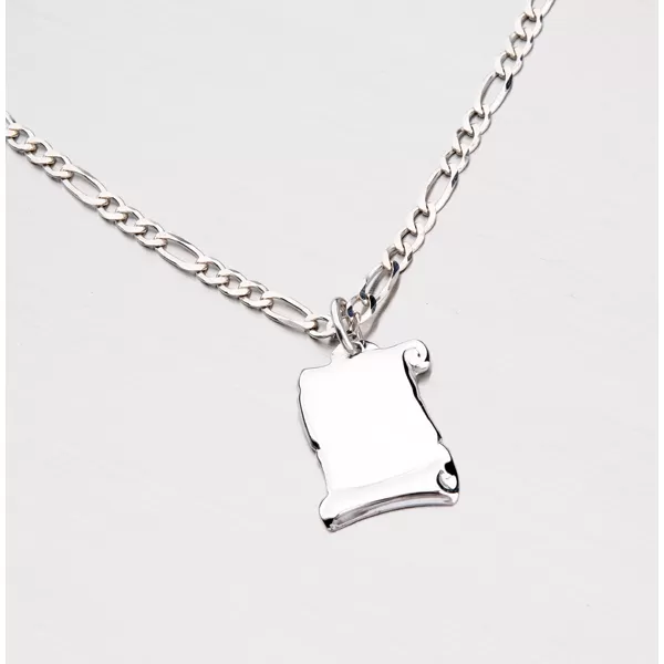 Strieborný prívesok - pergamen DH-006-TPZG