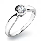 Zásnubný prsteň s diamantom ZP-10810D