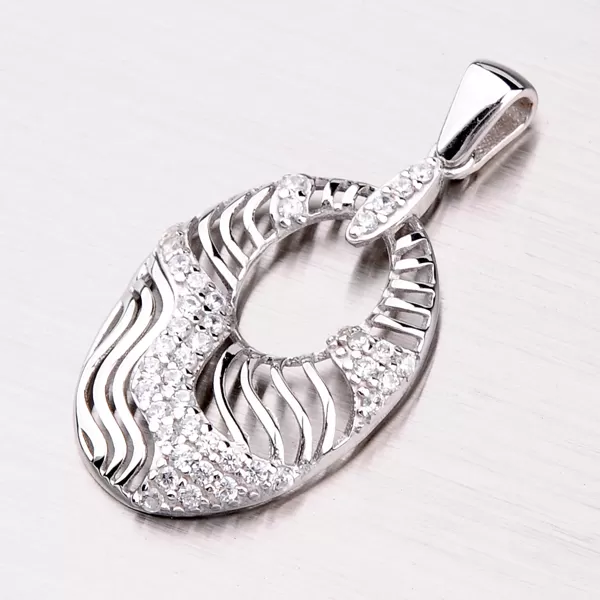 Prívesok zo striebra ZS-042P-OKS