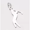 Prívesok zo striebra - golfista NNA-003-TPZG