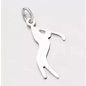 Prívesok zo striebra - golfista NNA-003-TPZG