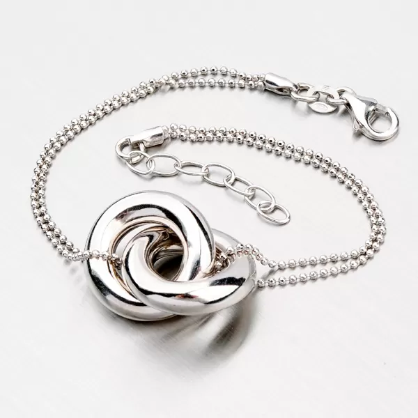 Dámsky strieborný náramok YNG4042