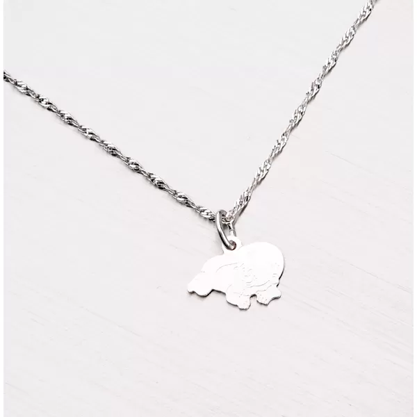 Prívesok zo striebra - batoľa NE-0011-TPZG