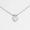 Strieborné srdce so zirkónmi YNG3053