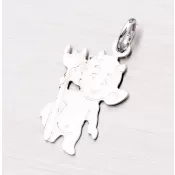 Prívesok zo striebra - čertík NEB-001-TPZG