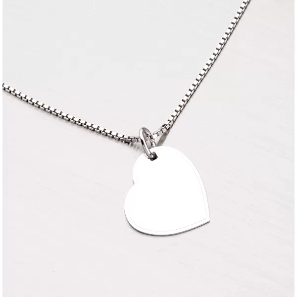 Prívesok zo striebra - srdce GAB-009-TPZG