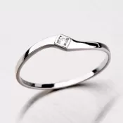 Jemný dámsky prsteň 356-0198