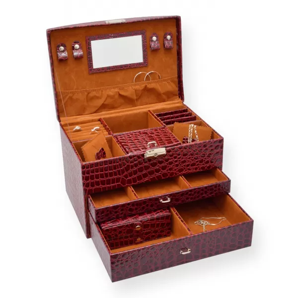 Šperkovnica - krokodília koža SP-588/A10