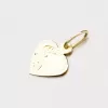Zlatý prívesok - srdce 322P-131024