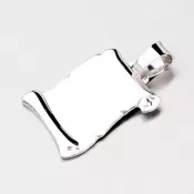 Strieborný prívesok - pergamen YNG3039